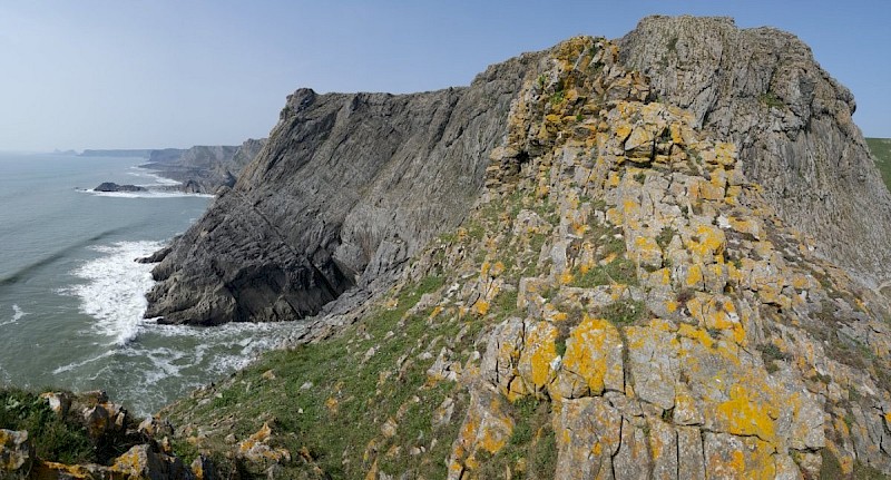 Carboniferous Limestone Cliffs - &copy; Barry Stewart