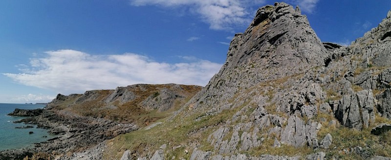 Carboniferous Limestone Cliffs - &copy; Barry Stewart